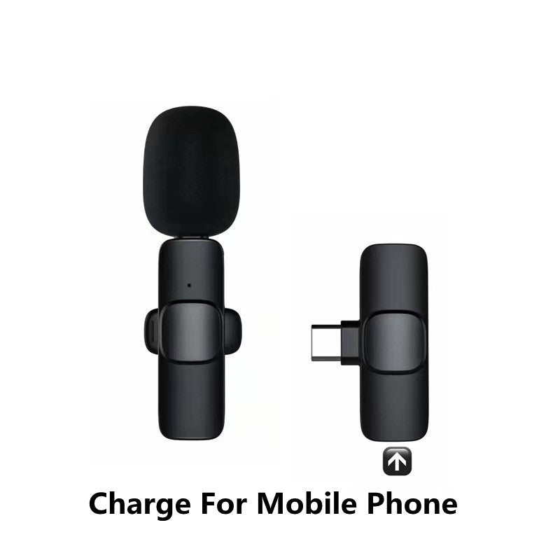 Wireless Lavalier Microphone – Portable Mini Mic for iPhone & Android | Long Battery | Live Streaming & Gaming